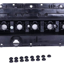 cciyu Left/Right Engine Valve Cover and Gasket Compatible with BMW 325Ci 325Xi 330Ci BMW 525i 530i X3 X5 Z4 2002-2006 Camshaft Cover