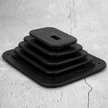 Shifter Dust Cover, Rubber Shifter Boot Gear Panel Dust Cover 5 5/8in x 6 3/4in Manual Automatic 350