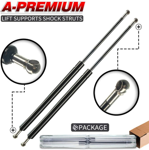 A-Premium Rear Tailgate Lift Supports Shock Struts Gas Spring Damper Replacement for Toyota Highlander 2010-2013 Sport Utility 2-PC Set