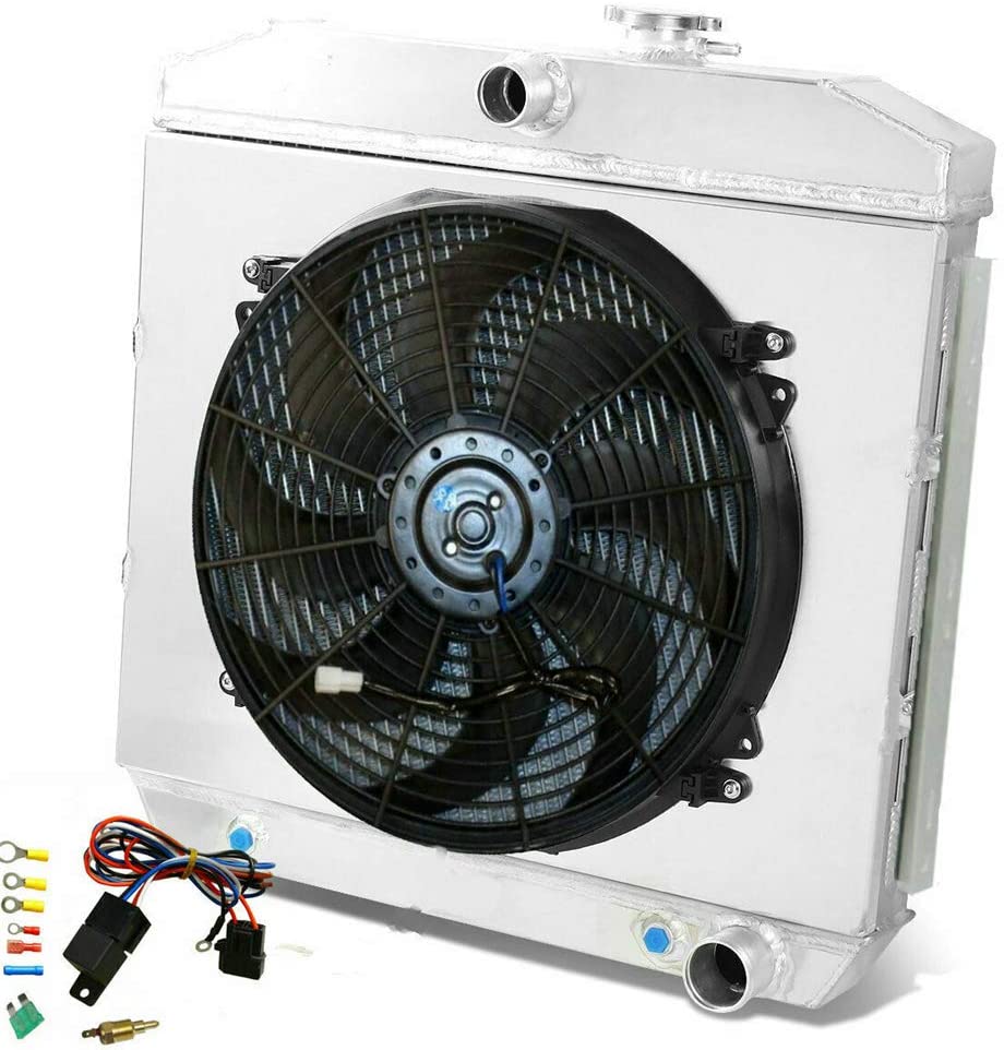 OzCoolingParts 3 Row Core Full Aluminum Radiator + 14