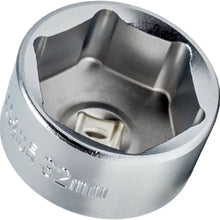 32mm Oil Filter Wrench, Oil Filter Socket with 3/8" Drive 6 Points Oil Filter Cap Removal Tool,