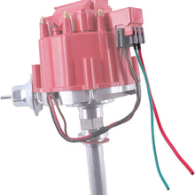 MAS HEI Distributor & Spark Plug Wires & FREE 170072 HEI Distributor Battery and Tachometer Pigtail Wire Harness Combo Kit Replacement For Chevy Chevrolet GMC SBC 350 400