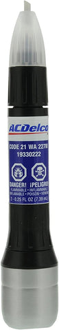 ACDelco 19330222 Laser Blue Metallic (WA227M) Four-In-One Touch-Up Paint - .5 oz Pen