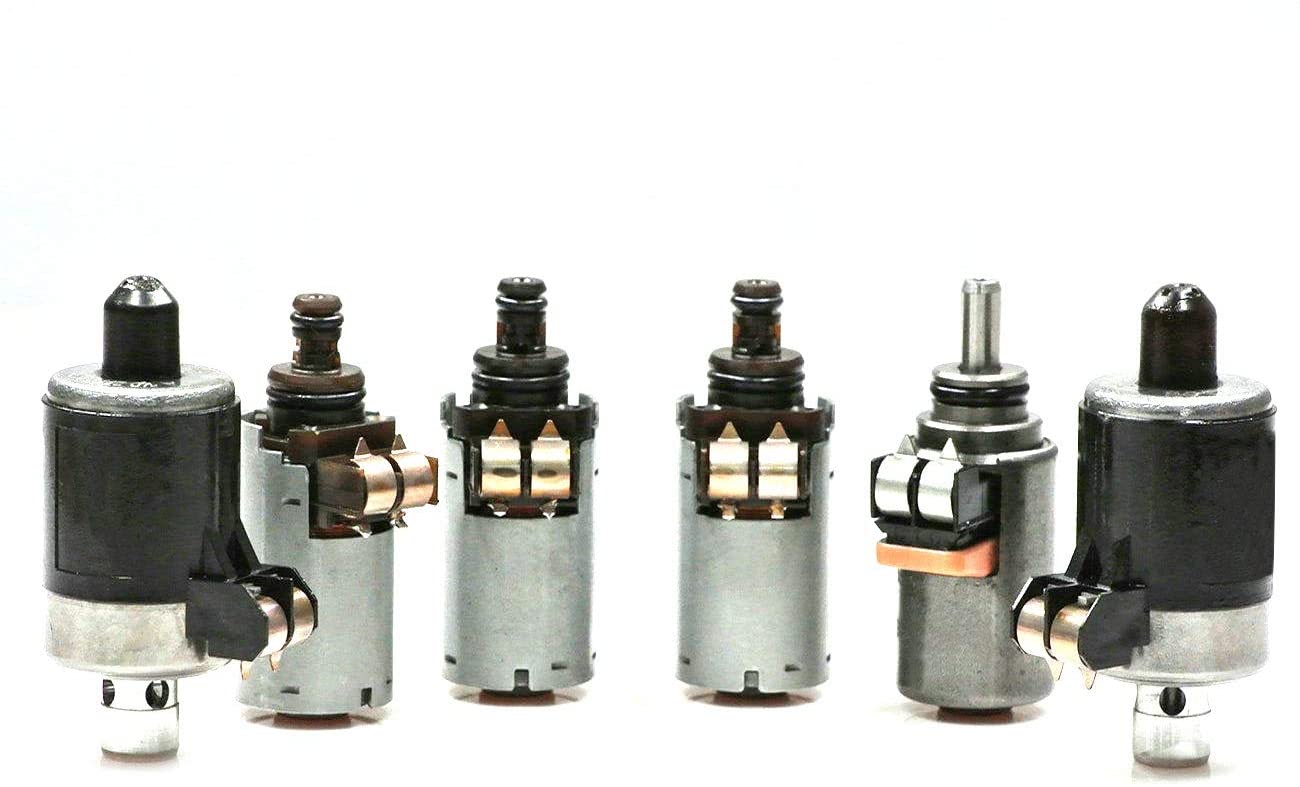 WENYU 6 Pcs 722.6 Solenoids Set Kit for Mercedes Benz Dodge Freightliner Sprinter MB S320 S350 S420 S430 S500 S55 S600 S65 E300D E320 E420 E430 E500 E55 AMG 4MATIC Mclaren at Automatic Transmission