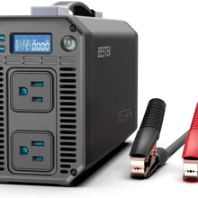 BESTEK 1000W Pure Sine Wave Power Inverter DC 12V to 110V AC Car Inverter with Digital LCD Display 4.2A Dual USB Charging Ports
