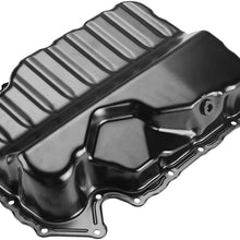 A-Premium Engine Oil Pan Compatible with Audi A3 2006-2012 A3 Quattro TT 2007-2014 Volkswagen Eos Passat Rabbit 1.8L 2.0L 3.2L