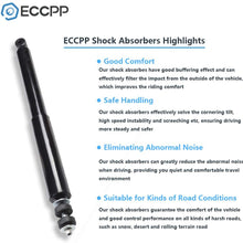Shocks Struts,ECCPP Rear Pair Shock Absorbers Strut Kits Compatible with 2007 2008 2009 2010 2011 2012 Mazda CX-7 2.3L 2.5L 37313