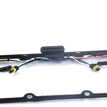 Dasbecan Valve Cover Gasket with Injector Glow Plug Harness Compatible with 1998-2003 Ford E250 E350 F250 Super Duty Truck Engine V8 Diesel Left & Right Replaces# F81Z-6584-AA