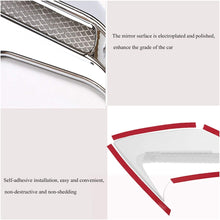 Car Fake Shark Gill Stickers Hood Scoop Vent Bonnet Cover Fit for Volvo XC90/ XC40/C30/XC60/V70/S80 S90 S60 V40 V60 V70 Hood Scoop (Color Name : Silver)