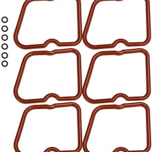 Valve Cover Gasket Set 3902666 for Dodge Cummins 12 V 5.9L 12V 6BT 5.9 L (6 PCS)