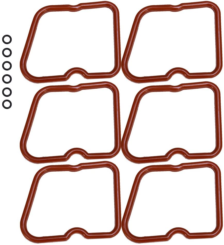 Valve Cover Gasket Set 3902666 for Dodge Cummins 12 V 5.9L 12V 6BT 5.9 L (6 PCS)