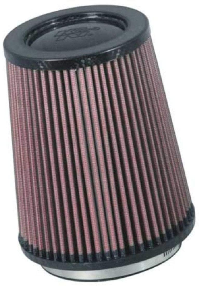 K&N Universal Air Filter - Carbon Fiber Top: High Performance, Premium, Replacement Filter: Flange Diameter: 4.25 In, Filter Height: 6.75 In, Flange Length: 0.625 In, Shape: Round, RP-5167