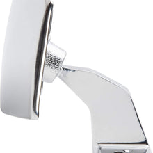 attwood 3000.1201 9083-7 Perma-Plate Shatter-proof 180-Degree Convex Adjustable Marine Boat Mirror