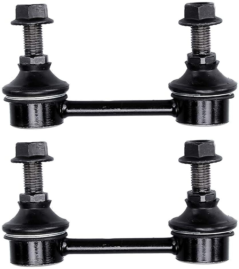 LSAILON 2pcs Rear Sway Bar End Link Kit Fit for 2006-2012 Mitsubishi Eclipse 2004-2011 Mitsubishi Endeavor 2004-2012 Mitsubishi Galant