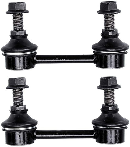 LSAILON 2pcs Rear Sway Bar End Link Kit Fit for 2006-2012 Mitsubishi Eclipse 2004-2011 Mitsubishi Endeavor 2004-2012 Mitsubishi Galant