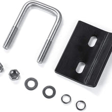 BOYISEN Hitch Tightener Heavy Duty Anti-Rattle Stabilizer 304 Heavy Duty Stainless Steel Clamp for 1.25 and 2 inch Hitches Reduce Shaking from Hitch Tray Bike Rack Trailer Ball Mount, Rust Free