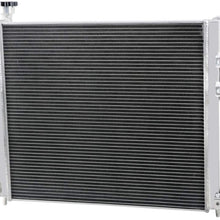 OzCoolingParts 2005-2010 Jeep Radiator, 2 Row Core Full Aluminum Radiator for 05-10 Jeep Commander,2006-2010 Jeep Grand Cherokee 3.0 3.7 V6 4.7 6.1 V8