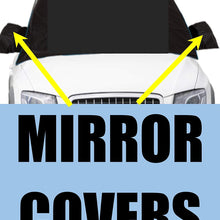 APSG ICE Snow Windshield Window Cover Magnetic Shade Frost Rain, Waterproof Car Premium w/Mirror Covers