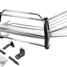 Replacement for RAV4 XA30 Front Bumper Protector Brush Grille Guard (Chrome)