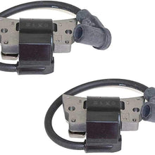 PARTSRUN Ignition Coil Replaces Kawasaki Engine FD731V Left and Right Coil Ignition 21121-2105 and 21121-2106#1 and #2 for John Deere X540 Trigger Coil MIU11218 MIU11219-2 Pack,ZF330V