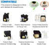 9 Volt Car Vehicle Lighter Adapter for Medela Pump-in-Style Advanced Breast Pump, CE FCC Approved Power Adapter Replaces Part # 67174