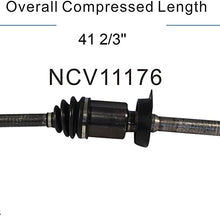 GSP NCV11176 CV Axle Shaft Assembly for Select Ford Flex, Taurus; Lincoln MKS; Mercury Sable - Front Right (Passenger Side)