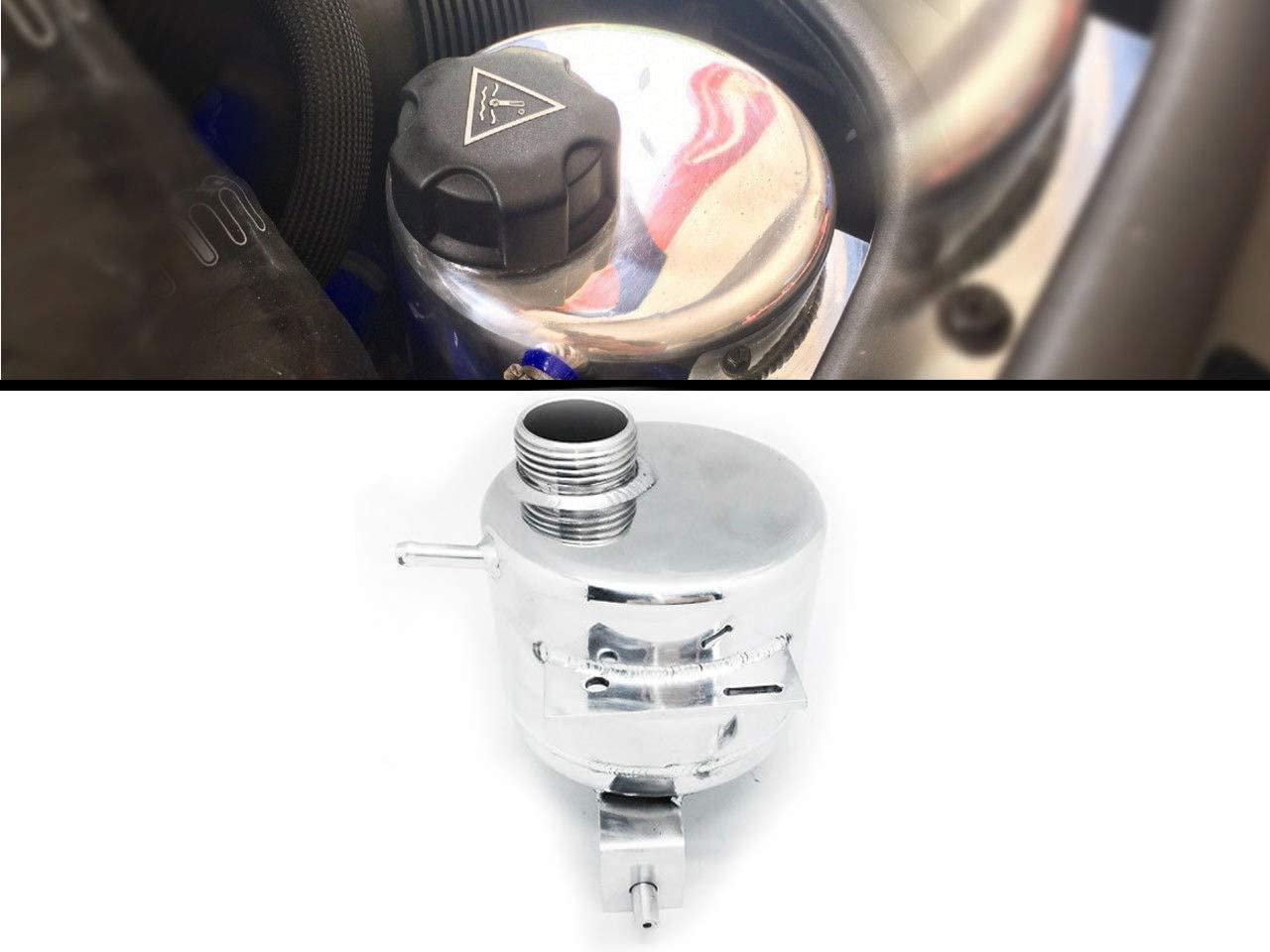 GAZOZ PERFORMANCE Aluminum Radiator Coolant Header Overflow Tank Fits Mini Cooper S R56 Mk2