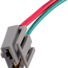 MAS HEI Distributor & Spark Plug Wires & FREE 170072 HEI Distributor Battery and Tachometer Pigtail Wire Harness Combo Kit Replacement For Chevy Chevrolet GMC SBC 350 400