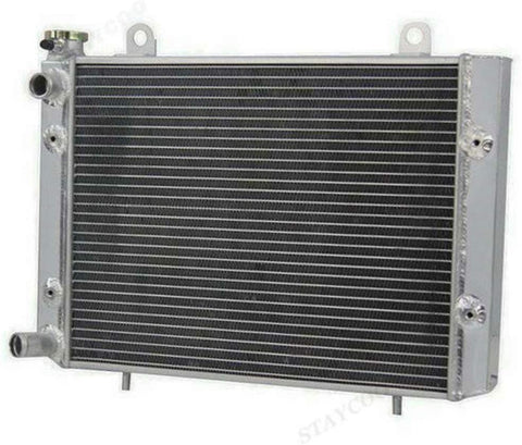 CoolingSky All Aluminum ATV UTV Radiator for 2005-2009 Polaris Ranger 500/700 & Ranger XP 700 2x4 4x4 6x6 Models