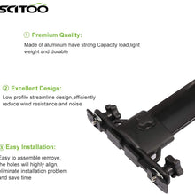 SCITOO fit for 2008 2009 2010 2011 2012 2013 for Toyota Highlander Sport Utility Aluminum Alloy Roof Top Cross Bar Set Rock Rack Rail