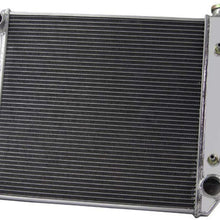 OzCoolingParts 3 Row Core All Aluminum Radiator + 16" Fan w/Shroud(Cover) for 1987-2006 88 89 91 92 93 94 95 96 97 98 99 00 01 02 03 04 05 Jeep Wrangler TJ YJ V8 Auto Engine