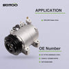 SCITOO AC Compressor Pump Compatible with CO 10778JC for 2002-2006 for NISSAN for Altima 2.5L