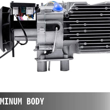 Happybuy 2KW Diesel Heater Double Vent 2KW Diesel Air Heater 12V Diesel Parking Heater Metal Tank for RV Bus Car Boats Motorhome