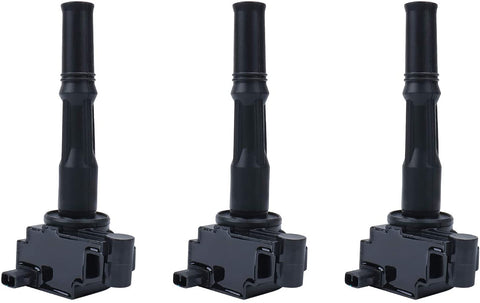 DRIVESTAR UF156 set of 3 Ignition Coils for Toyota Tacoma Tundra 4Runner T100 1995-2004 3.4L V6 90919-02212 C1041 UF-156