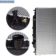 labwork 2887 Radiator Replacement for 2005-2007 Ford F-250 F-350 F-450 F-550 Super Duty 6.0L 6.8L 6C3Z8005DA FO3010282 CU2887