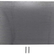QUALINSIST A/C Air Condenser Assembly for 2011-2013 Hyundai Elantra 2013 Hyundai Elantra Coupe 2013 Hyundai Elantra GT 2011 2013 Kia Forte 2011 2013 Kia Forte Koup 2013 Kia Forte5 2011 Kia Sedona