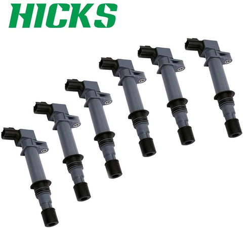 HICKS UF270 Ignition Coil Pack for Do-dge Je-ep Mitsubishi 1999-2008 for C1231 5C1114 UF297 UF399,6 Pcs