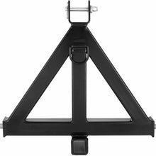 Happybuy Heavy Duty 3 Point 2 Inch Drawbar Stabilize Steel Drawbar Pull 3 pt Tractor Trailer Hitch Receiver 3 Point Trailer Receiver 1 Tractor Tow Hitch Drawbar