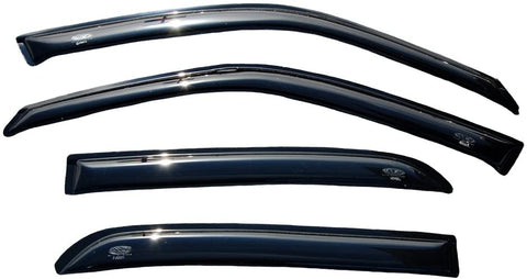 Auto Ventshade 94228 Original Ventvisor Side Window Deflector Dark Smoke, 4-Piece Set for 1998-2011 Crown Victoria, 1992-2011 Mercury Grand Marquis w/o Landau Roof, 2003 Mercury Marauder