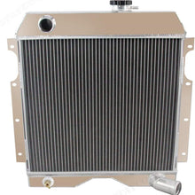 CoolingSky 3 Row All Aluminum Radiator for 1954-55 Jeep Willys 3.7L &1956-64 Jeep Truck/6-226/Utility Wagon 3.7