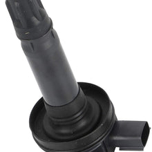 Ignition Coil Pack Set of 6 - Compatible with Ford, Mercury, Mazda & Lincoln Vehicles - 3.5L, 3.7L V6 Edge, F150, Explorer, Mustang, Taurus X, MKZ - Replaces 7T4E-12A375-EE, DG520, 7T4Z12029E, DG-520