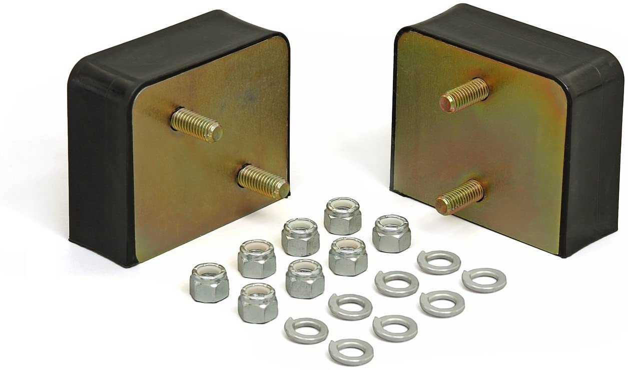 Daystar, Jeep Polyurethane Motor Mounts AMC V8 All PR, fits 1967 to 1992 2/4WD, KJ01003BK, Made in America, Black
