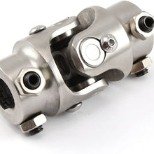 DEMOTOR PERFORMANCE 3/4" - 36 Spline to 3/4" DD Universal Black Steel U-Joint