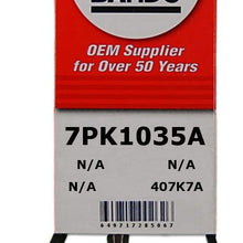 ban.do 7PK1700 OEM Quality Serpentine Belt (7PK1035A)