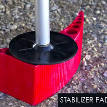 Andersen Hitches Rapid Jack 3620 | Easy RV or Trailer Leveling Jack | Doubles as Jack Wheel Holder, Jack Post Block, Pad Block, and Wheel Chock | Includes 2 Bumper Stickers