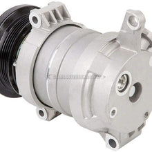 AC Compressor & A/C Repair Kit For Chevy Silverado GMC Sierra 1500 V8 1999 2000 2001 2002 Replaces Delphi HU6 - BuyAutoParts 60-80142RK New