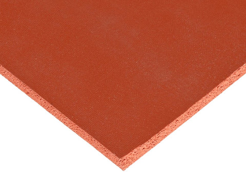 CS Hyde Silicone Sponge Rubber, Closed Cell, Commercial Grade, Medium Density, 0.25