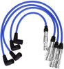 Spark Plug Wire Set Replacement for VW Jetta Golf GL GLS GTI Beetle 2.0L-L4 1998-2001 2011-2014 Replace# 57041 VWC035 Blue