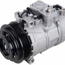 AC Compressor & 6-Groove A/C Clutch For Mercedes ML320 E320 S430 C280 E430 ML430 SLK230 CLK320 Replaces Denso 7SBU16C - BuyAutoParts 60-00846NA New