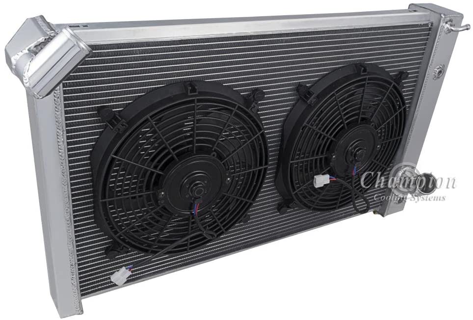 3 Row Radiator, Aluminum & 2-12